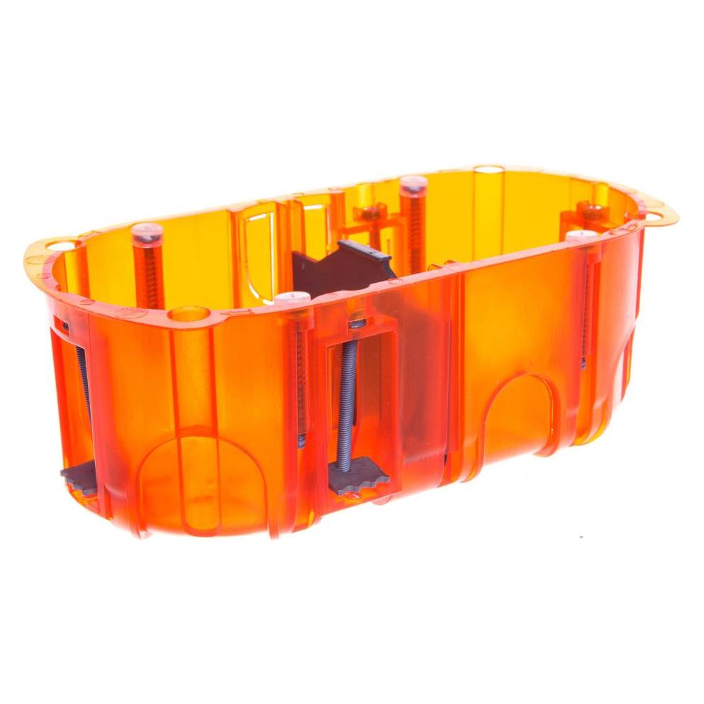 Legrand Batibox Doppel-Unterputzdose 67mm 142 x 50mm orange (080122) (080122)