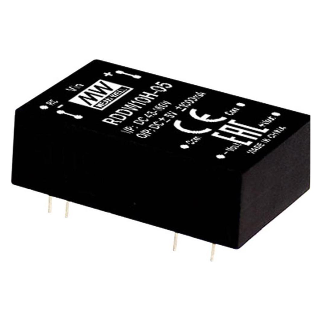 MeanWell MEAN WELL RSDW10H-05, 43 - 160 V, 10 W, 5 V, 2 A, RoHS, 16 g (RSDW10H-05)
