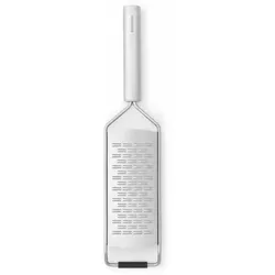 Brabantia Küchenreibe Profile, Küchenraspel, Küchenhelfer, Stahl, Matt Steel, 30.5 cm, 250941