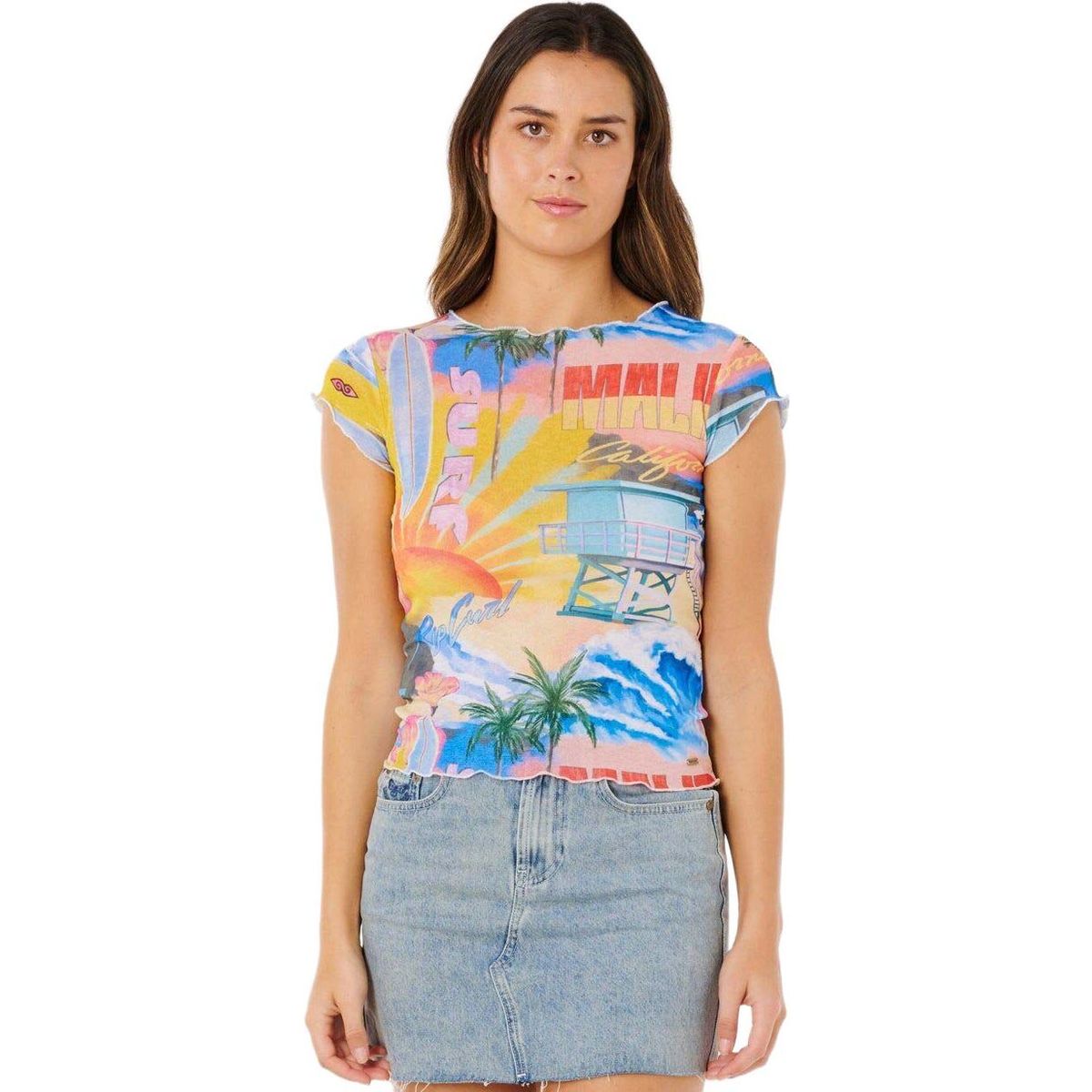 RipCurl Hotel Malibu Sheer TOP multi (8817) XL 0NDWTE-8817-XL
