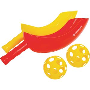 Schildkröt Wurfspiel 970131, Scoop Ball, ab 5 Jahre, 2 Schläger & 2 Bälle, 2 Spieler