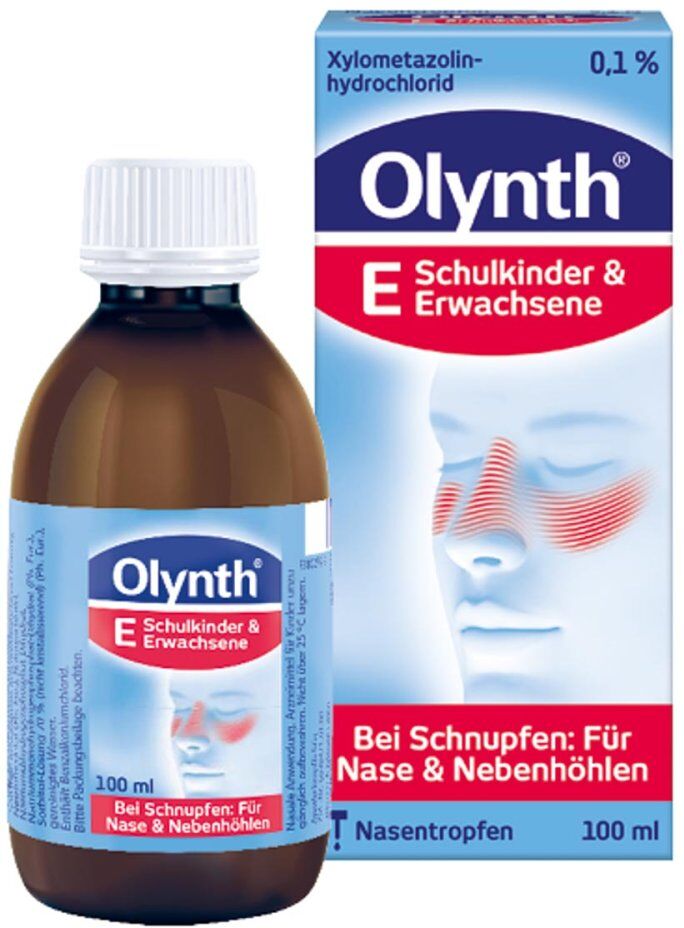 Olynth 0,1% Nasentropfen für Schulkinder und Erwachsene 100ml