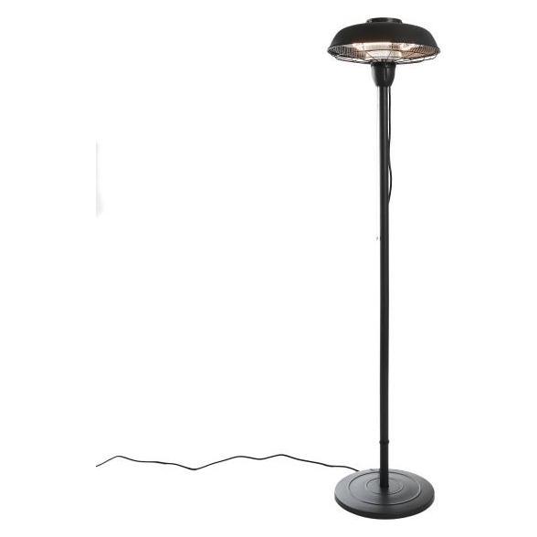 NSH Nordic HORTUS Terrassevarmer gulvmodel HA, 900/2100W sort (211-412) (2100 W) (5705858717678)