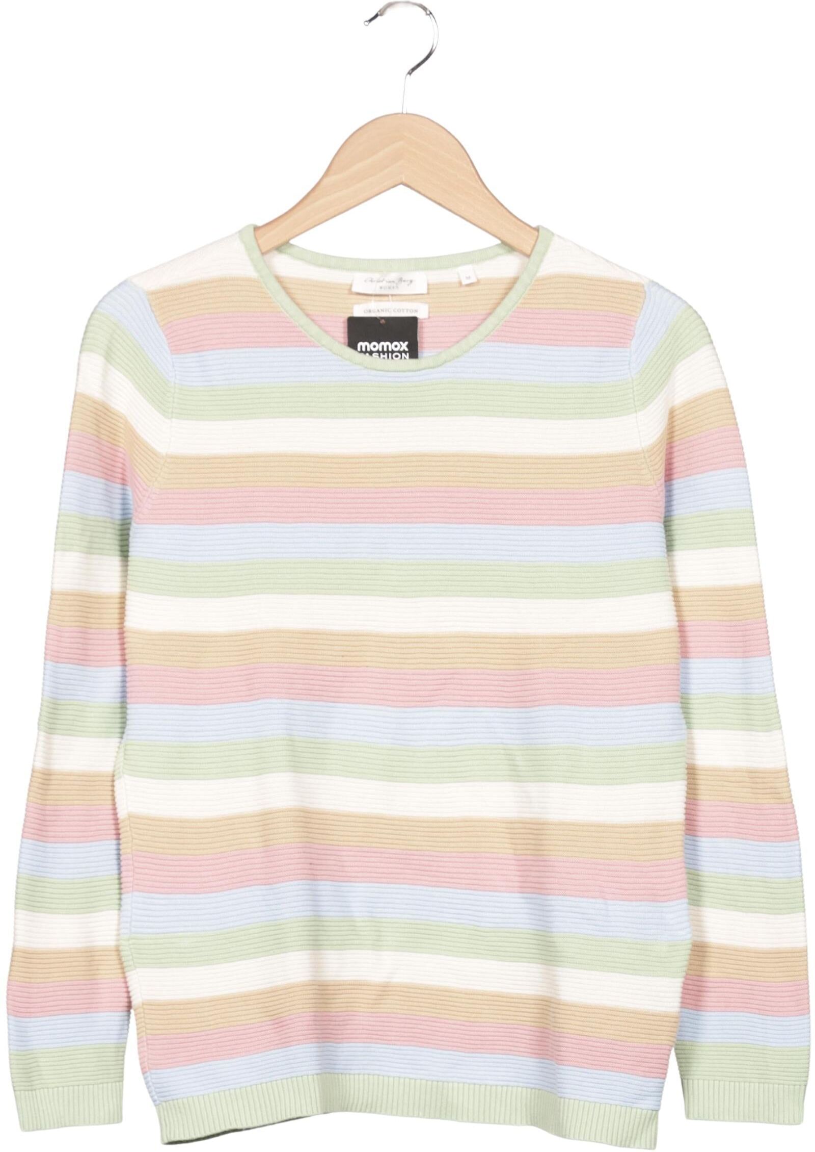 Christian Berg Damen Pullover, Mehrfarbig, Gr. M, Baumwolle - Second Hand