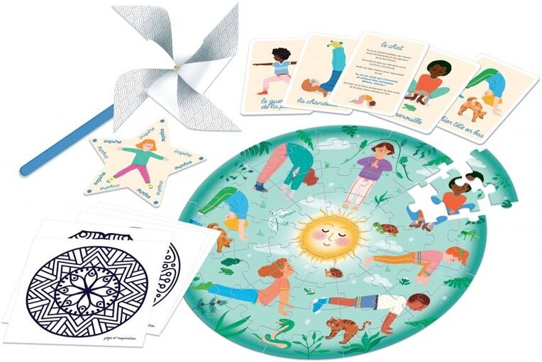 Au rythme de l'enfant : Yoga et respiration - Nathan