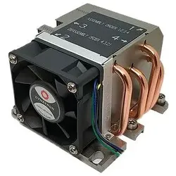 Dynatron B13 Computerkühlsystem Prozessor Kühler Aluminium, Schwarz