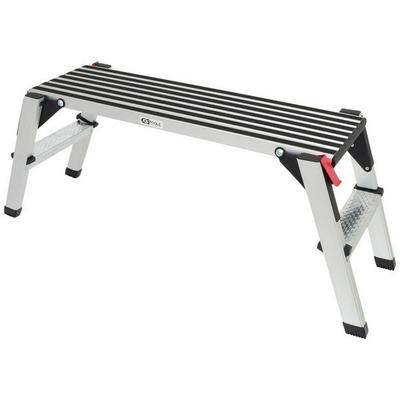 KS Tools 800.0960 Aluminium Arbeitsplattform klappbar Schwarz-Silber 7300g