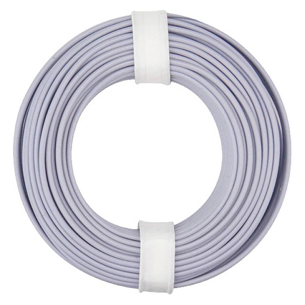 Donau 150-019 Litze 1 x 0.50 mm² Grau 10 m (10 m) (150-019)