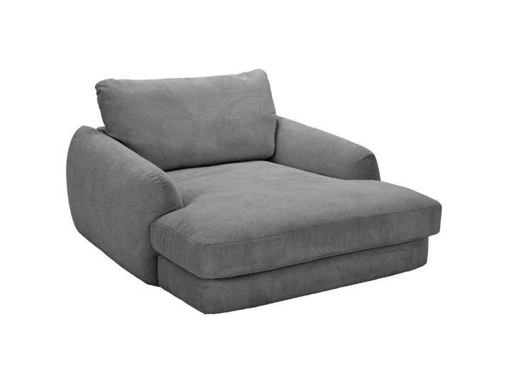 Carryhome Xxl-Sessel, Dunkelgrau, Kunststoff, 132x81x158 cm, Wohnzimmer, Sessel, XXL-Sessel
