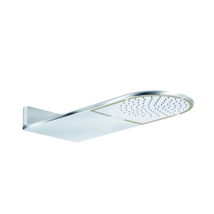 Kludi A-qa Kopfbrause 6487005-00 chrom, 250mm, 1 Strahlart