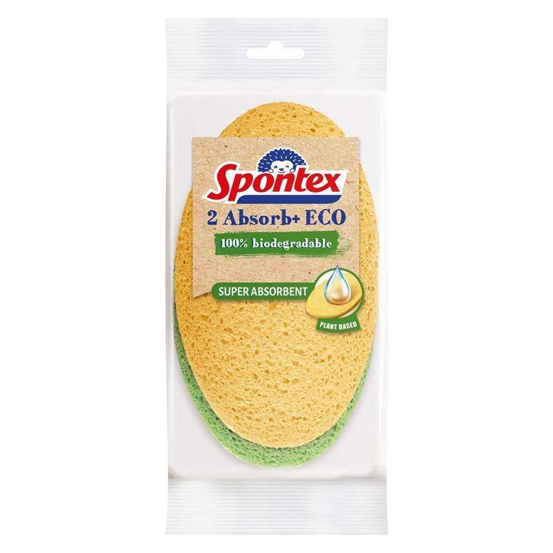 Spontex Sponges Spontexabsorb Eco 2pcs (2 Stk.) (000101017802)