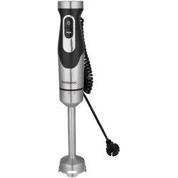 Gastroback 40968 Powermix Stabmixer FlexCord (Lieferstart 03/, Stabmixer, Schwarz, Silber