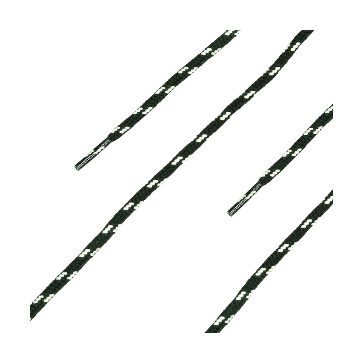 HAIX Laces BE Safety 53 Black/Silver 130 905019.130