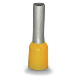 WAGO 216-208 Aderendhülse 6 mm² Teilisoliert Gelb 100 St.