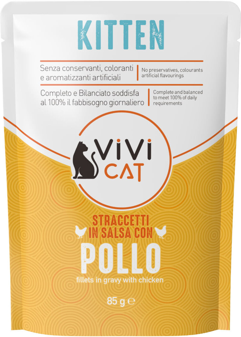 ViVi Kitten Busta Multipack 28x85G POLLO