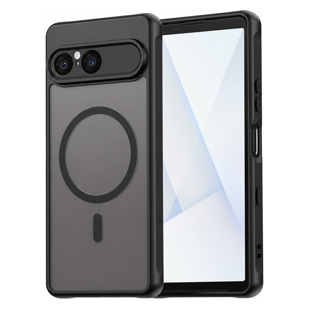 Techsuit - HaloFrost II MagSafe - Sony Xperia 10 VIII - Schwarz (Sony Xperia 10 VII) (76518660)