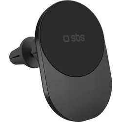 SBS Lftungsschlitz-Universalhalter 15W WirelessCharge, Smartphone Halterung, Schwarz