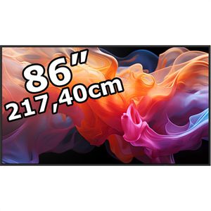 Sharp Digital-Signage MultiSync E869, 86 Zoll, 4K UHD 3840 x 2160, 350 cd/m², 16/7 Betriebszeit