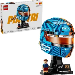LEGO Editions Formula 1 43017 McLaren Mastercard F1 Team Oscar Piastri Helm Bausatz, Mehrfarbig