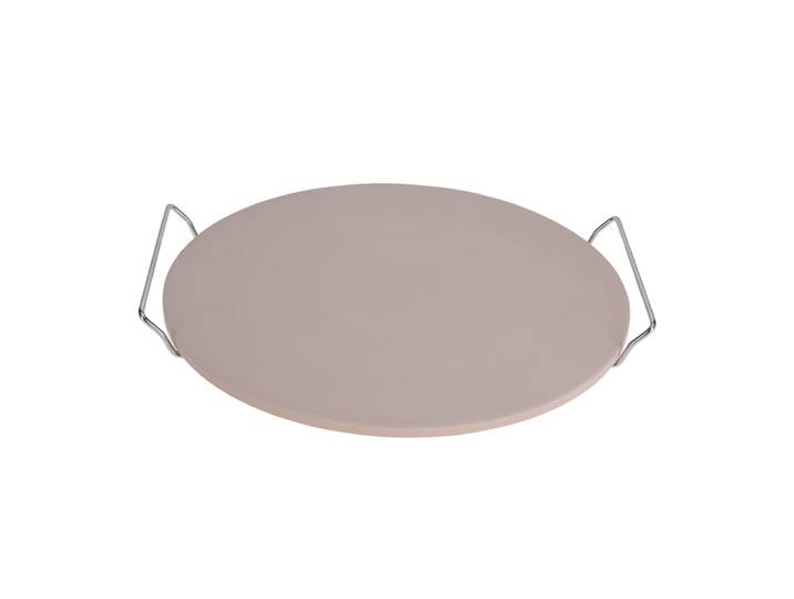 Pizzastein mit Griffen 33 cm
