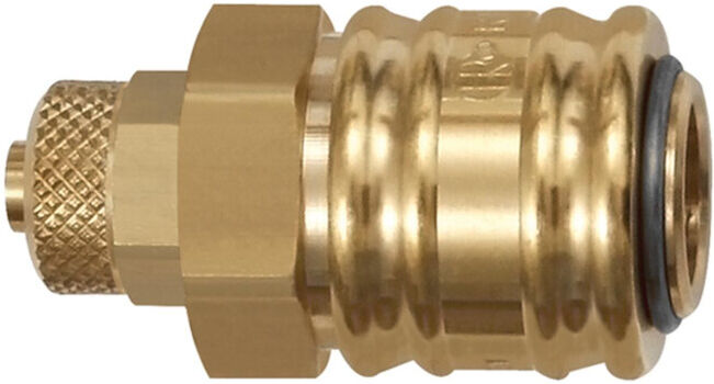 Riegler Raccord rapide NW 7,2, MS brillant, raccord tuyau 8x6 (243.311)