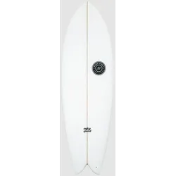 TwinsBros Enjoy Quad FCS2 Surfboard white Gr. 5'4