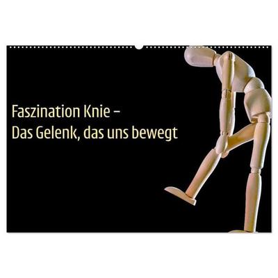 Faszination Knie - Das Gelenk, das uns bewegt (Wandkalender 2027 DIN A2 quer), CALVENDO Monatskalender