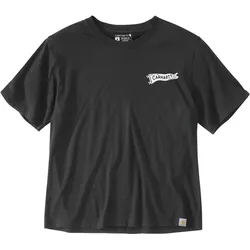 Carhartt Tencel Fiber Series Loose Pennant Flag Damen T-Shirt L
