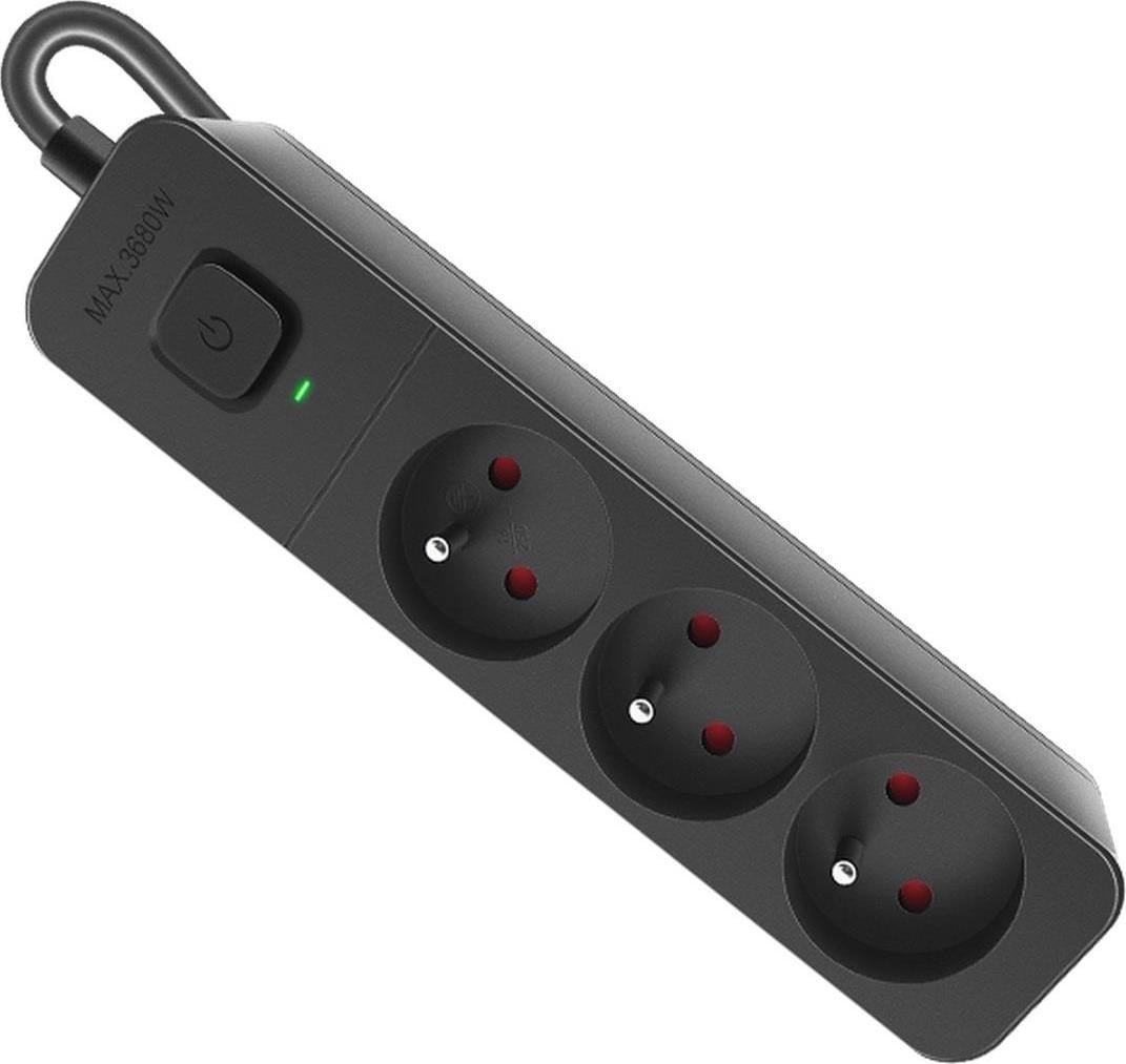 Defender SFS 131 stekkerdoos met 3 stopcontacten, 1,5 meter