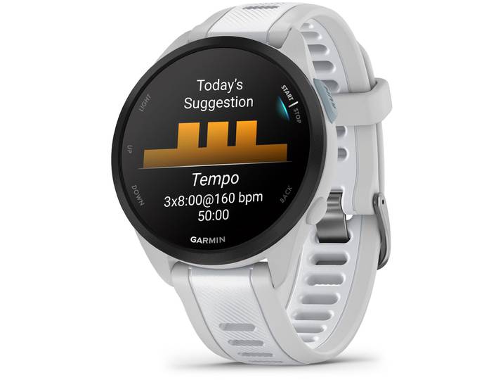Garmin Forerunner 165 Music, GPS, WiFi Smartwatch Grijs