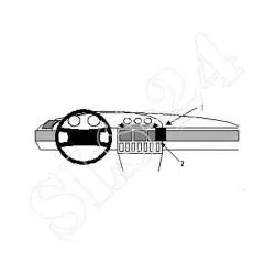 BRODIT ProClip - 851912 - Halter für AUDI 100 C4 / A6 / S6 Cabriolet