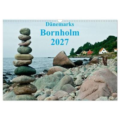 Dänemarks Bornholm 2027 (Wandkalender 2027 DIN A3 quer), CALVENDO Monatskalender