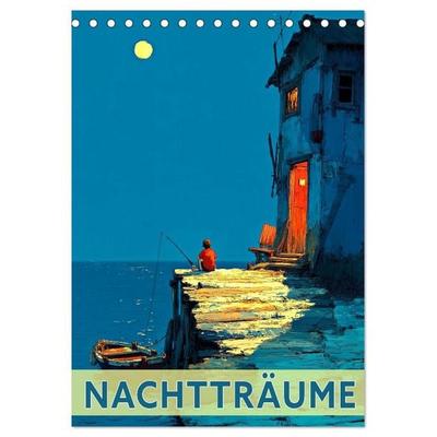 Nachtträume (Tischkalender 2027 DIN A5 hoch), CALVENDO Monatskalender