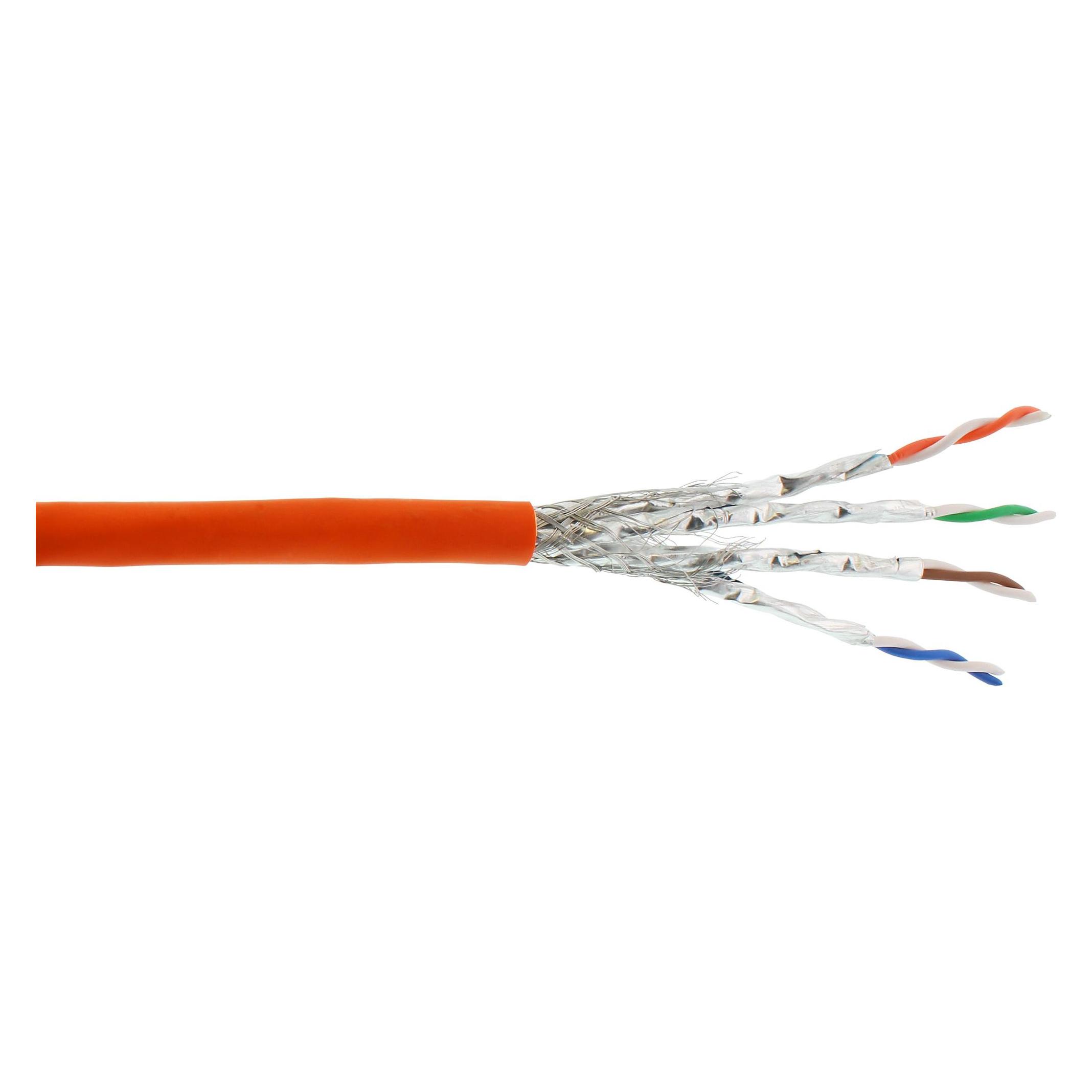 InLine Patchk. (S/FTP, CAT6a, 100 m) (76899O)