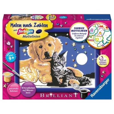 Ravensburger Malen nach Zahlen, funkelnder Sternenhimmel