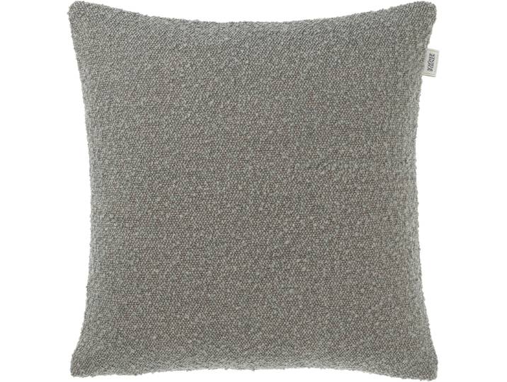 Dekokissen Bay , grau (hellgrau, steingrau, unifarben), B:43cm L:43cm, Obermaterial: 85% Polyester, 15% Polyacryl, SCHÖNER WOHNEN-KOLLEKTION, Dekokissen_Sitzkissen_Kissenhüllen, Dekokissen, mit Bouclé-Effekt