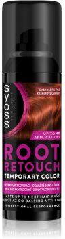 Syoss Root Retoucher coloração para cobrir as raízes em spray tom Cashmere Red 120 ml. Root Retoucher
