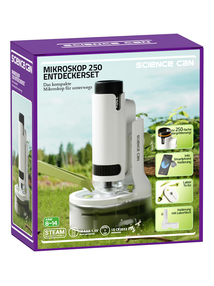 TOPBRIGHT Mikroskop "250" - ab 8 Jahren - onesize