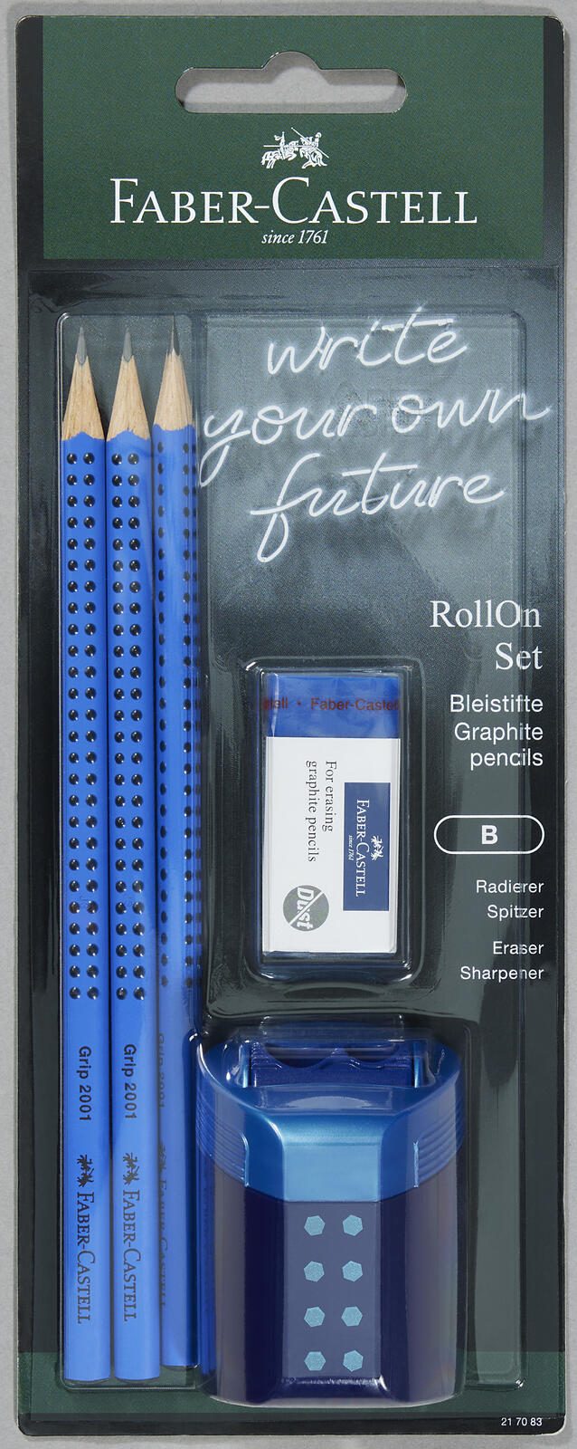 FABER-CASTELL Bleistift-Set GRIP 2001 217083
