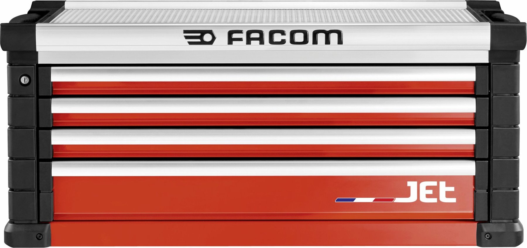 Facom Werkzeugtruhe 4 Schubladen 5 Module, rot