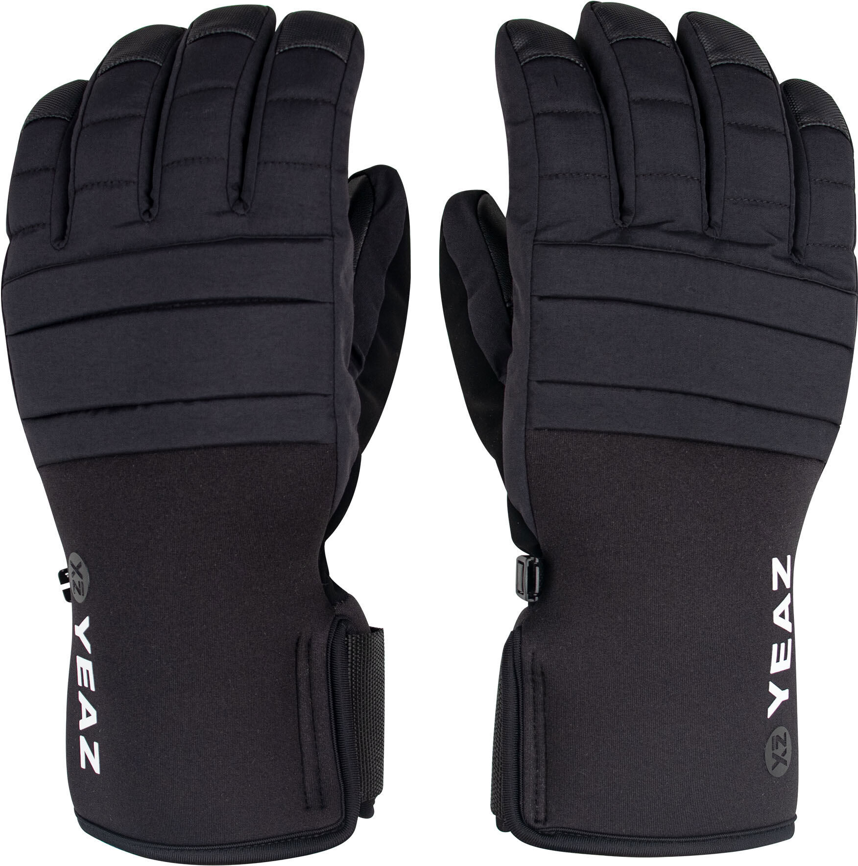 Skihandschuhe YEAZ "Skihandschuhe RIDIN" Gr. 9, schwarz, Handschuhe, Damen, 9, Obermaterial: 73% Nylon NY. 27% Polyester PES.