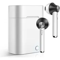 EKO TWS Bluetooth 5.0 Kopfhörer Modell Jeez (3 h, Kabellos), Kopfhörer, Schwarz, Grau