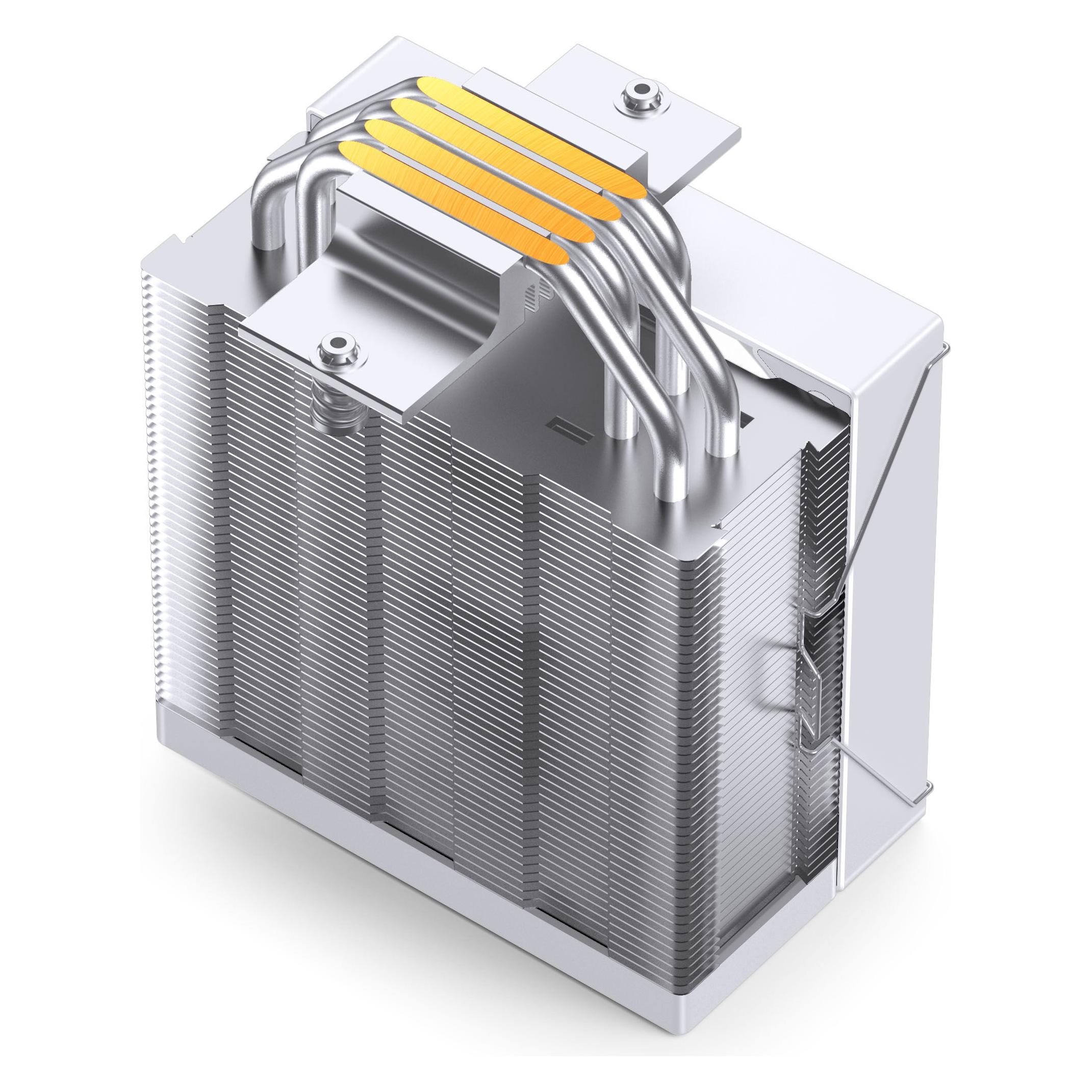 Jonsbo CB40 CPU-Kühler, PWM, ARGB - weiss (153.50 mm) (CB40 WHITE ARGB)