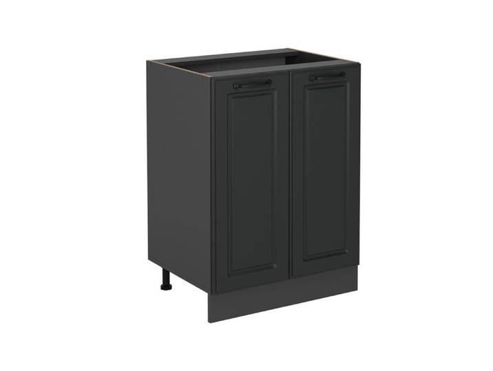 Meuble bas de cuisine R-Line 60cm sans PT Anthracite campagne/Anthracite Vicco 54190