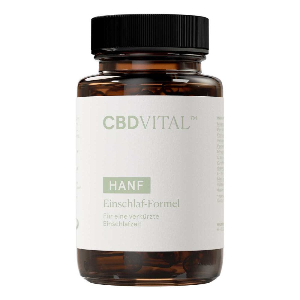 Vitrasan GmbH Hanf Einschlaf-Formel CBD VITAL Kapseln 17362753
