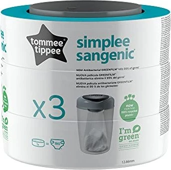 Tommee Tippee Simplee Ersatzpatronen - 3 Stk.
