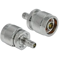 DELOCK Adapter N Stecker zu RP-SMA Buchse