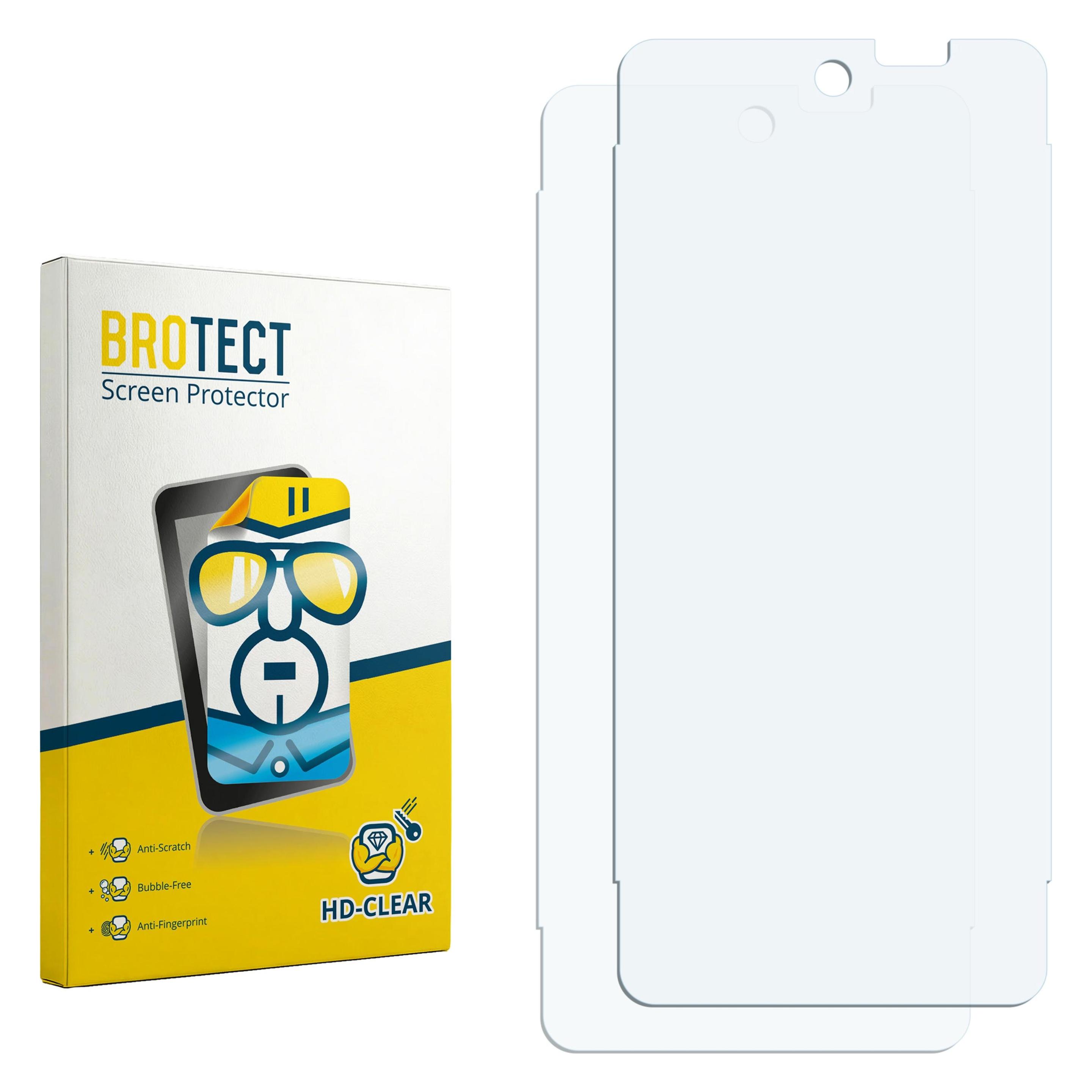 Brotect Schutzfolie für Unitech PA 768 Displayschutz Displayschutzfolie Folie Klar Transparent (1850491)