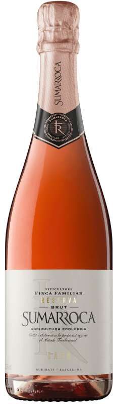 Sumarroca Brut Rosé 2023 - Vino espumoso elegante de España con 12% de graduación