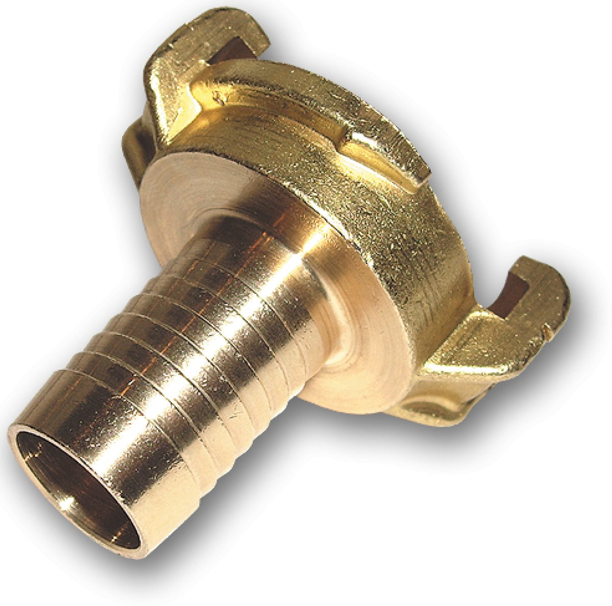 Geka Snelkoppeling Slangtule 3/4 inch (19 mm) Messing – Klauwkoppeling voor 19 mm Waterslang – Professionele Slangaansluiting